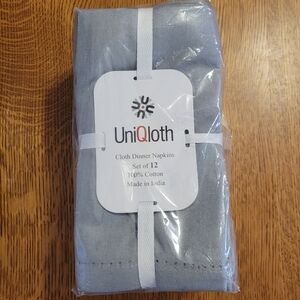 UniQloth Cotton Napkins - grey